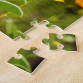 テキサス州ブルーボンネットフラワーと黄色 ジグソーパズル (側面)