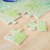 テキサス州ブルーボンネットフラワーパズル ジグソーパズル (側面)