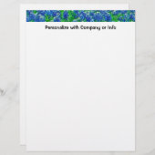 テキサス州ブルーボンネットレターヘッド (正面/裏面)