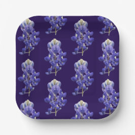 テキサス州ブルーボンネット紙プレート ペーパープレート