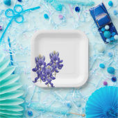 テキサス州ブルーボンネット紙プレート ペーパープレート (パーティー)