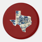 テキサス州ブルーボンネット マグネット (正面)