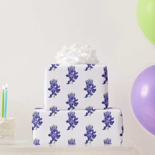 テキサス州ブルーボンネット ラッピングペーパー (パーティーギフト)
