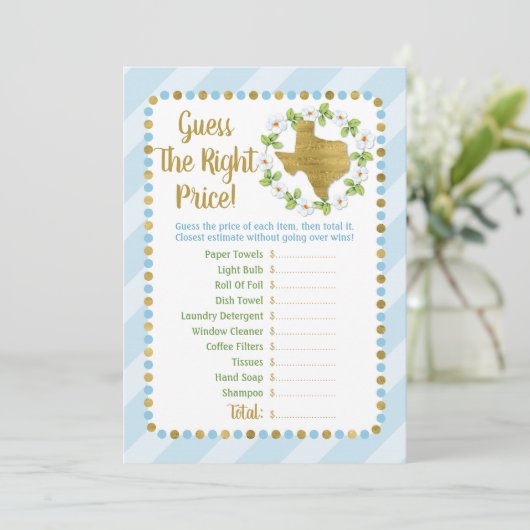 テキサス州ブルー金ゴールドは正しい価格ブライダルゲーム (スタンド正面)