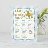 テキサス州ブルー金ゴールド財布シャワーゲームの内容 (スタンド正面)