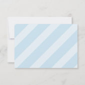 テキサス州ブルー金ゴールド赤ちゃんシャワーがブックカードを持ってくる 招待状 (裏面)