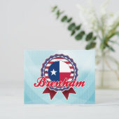 テキサス州ブレンハム ポストカード (スタンド正面)