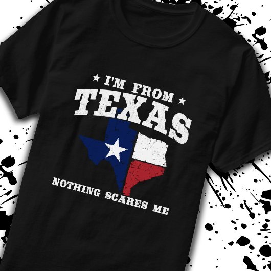 テキサス州プライド-テキサス州ミーム-テキサス州州旗 Tシャツ