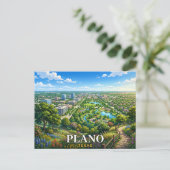 テキサス州プレノの旅 ポストカード (スタンド正面)