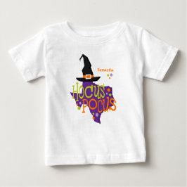 テキサス州ホカスポカスハロウィーン ベビーTシャツ