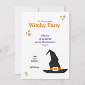 テキサス州ホカスポカスハロウィーン 招待状 (裏面)