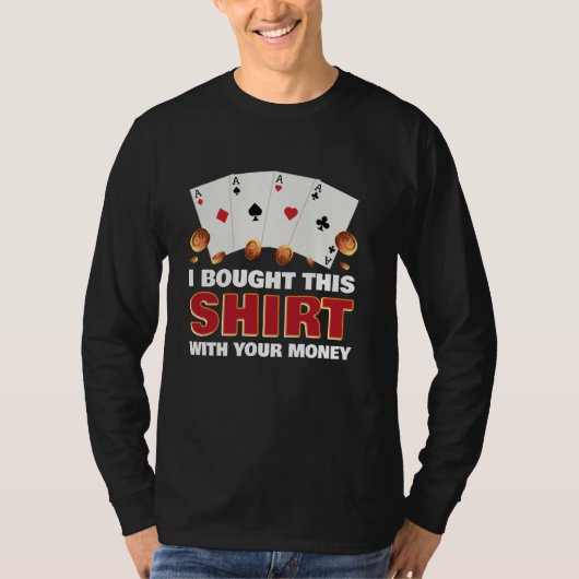 テキサス州ホル買デムIお金のシャツF Tシャツ (正面)