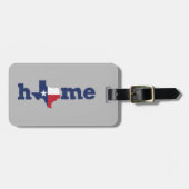 テキサス州ホームローンスター州 ラゲッジタグ (正面横)