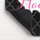 テキサス州ホーム州クローバーカスタムモノグラム マウスパッド (コーナー)