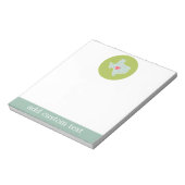 テキサス州ホーム州ラブウィズオプションカスタムハート ノートパッド (回転)