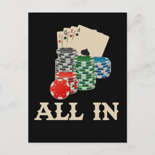 テキサス州ホールドエムトランプのポーカープレイヤーカジノギャンブラー ポストカード