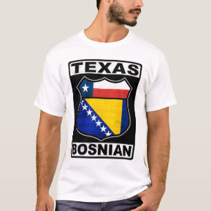 テキサス州ボスニア系アメリカ人 Tシャツ