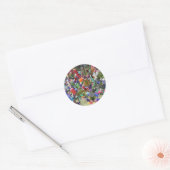 テキサス州ボトルツリー ラウンドシール (封筒)