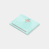 テキサス州ボホカウスカルと花シックトレンディー ポストイット (アングル)