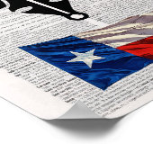 テキサス州ポスター ポスター (角)