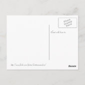 テキサス州ポストカードからの愛と – フローラ対称性 ポストカード (裏面)