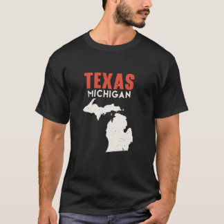 テキサス州ミシガンUSA州アメリカトラベルミチガニア Tシャツ