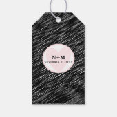 テキサス州ミニマ結婚リスト歓迎 ギフトタグ (裏面)