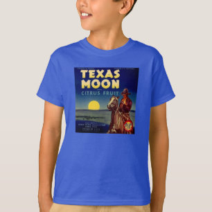 テキサス州ムーンシトラスフルーツクラートラベル Tシャツ