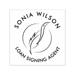 テキサス州モダン公証人公債署名業者 セルフインキングスタンプ