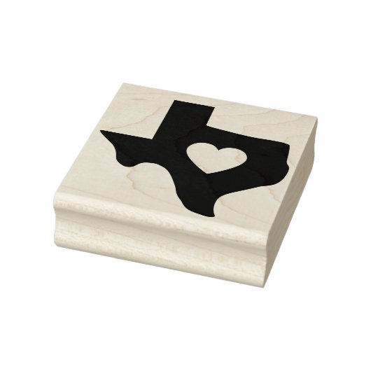 テキサス州ラバーアートスタンプのハート ラバースタンプ (スタンプ)