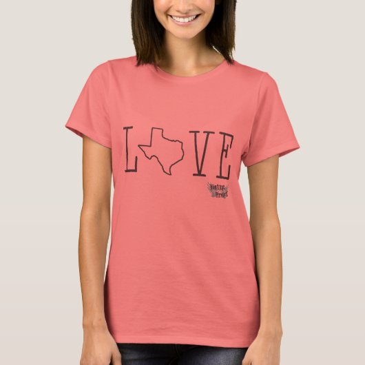 テキサス州ラブリンガーティー Tシャツ (正面)