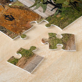 テキサス州ランチジグソーパズル ジグソーパズル (側面)