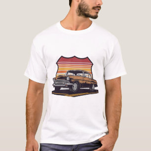 テキサス州ルート66シャツ Tシャツ