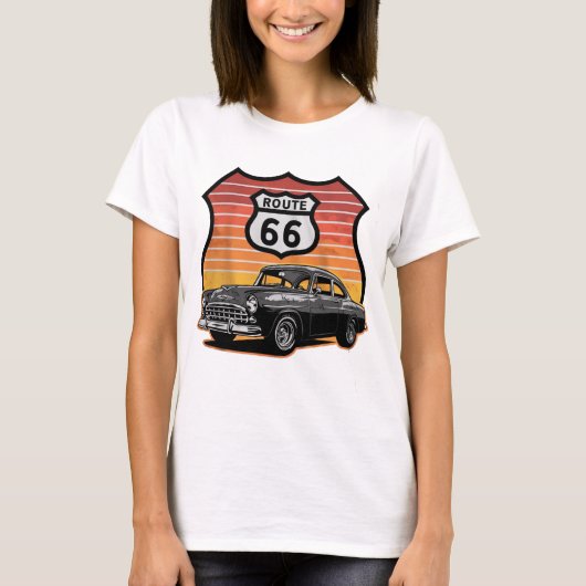 テキサス州ルート66フェスティバルシャツ、テキサス州ルート66フェスト Tシャツ (正面)