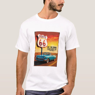 テキサス州ルート66フェスティバル Tシャツ
