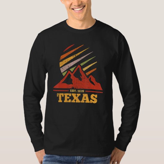テキサス州レトロヴィンテージ Tシャツ (正面)
