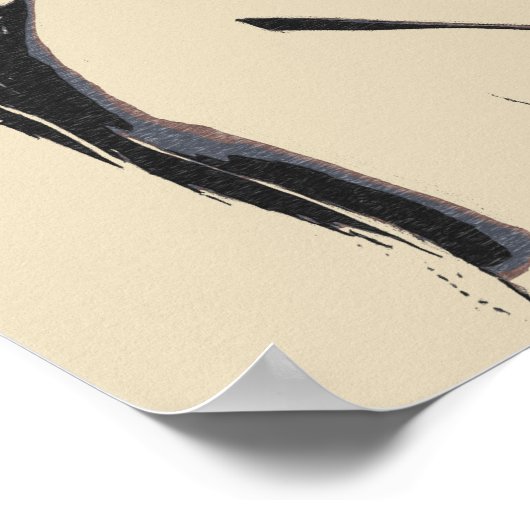 テキサス州レンジャースタイルティーザー大きな胸ブロンド ポスター (角)