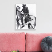 テキサス州レンジャー キャンバスプリント (インサイチュ (リビング))