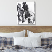 テキサス州レンジャー キャンバスプリント (インサイチュ (寝室))