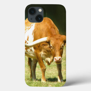 テキサス州ロングホーン牛 iPhone 13ケース