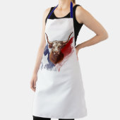 テキサス州ロングホーン エプロン (インサイチュ)