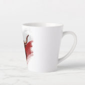 テキサス州ロングホーン カフェラテマグ (右)