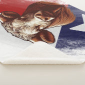 テキサス州ロングホーン シェルパブランケット (3/4)