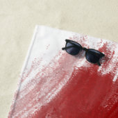 テキサス州ロングホーン ビーチタオル (インサイチュ)