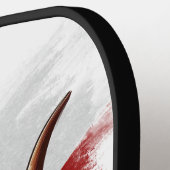 テキサス州ロングホーン ピックルボールラケット (左詳細)