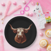 テキサス州ロングホーン ペーパープレート (パーティー)