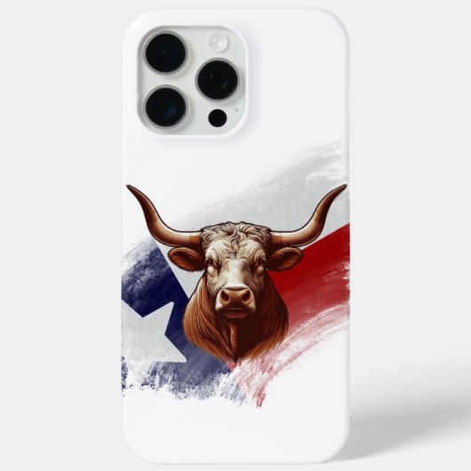 テキサス州ロングホーン Case-Mate iPhoneケース (裏面)