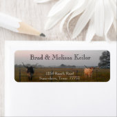 テキサス州ロンゴルズ差出人住所ラベル ラベル (インサイチュ)