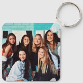 テキサス州ロードトリップ州旗トラック キーホルダー (裏面)