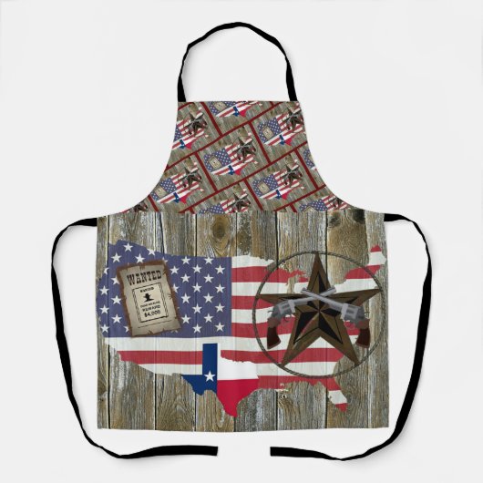 テキサス州ローンスターデュリングピスターズ最も指名手札 エプロン (正面)